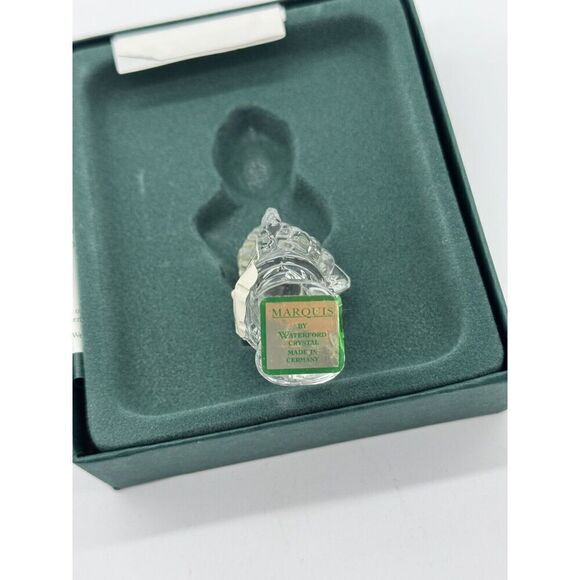 Marquis By Waterford Crystal Caroler Ornament Christmas Endearments Germany - Picture 4 of 5